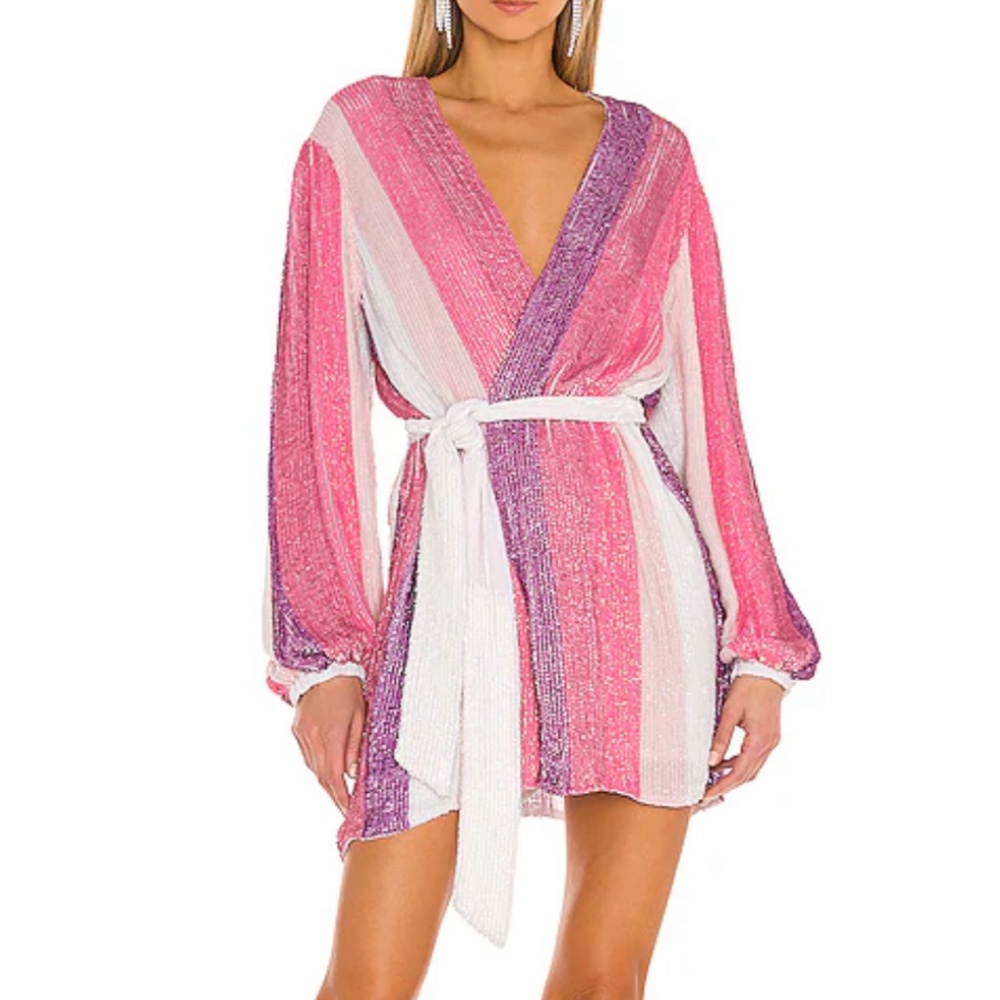Retrofete Gabrielle pink dress - Picture 1 of 2